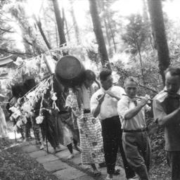 下勝田の獅子舞