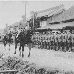 佐倉連隊 「河村師団長閣下初度巡視」