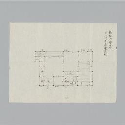 梅林内貸家元愛宕長屋之図