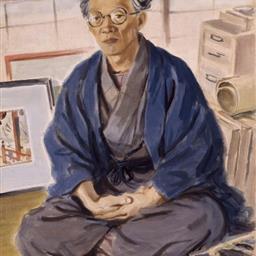 版画家Ｋ氏の像