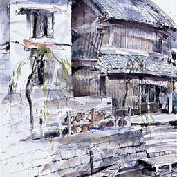 佐原新上川岸古い藏造