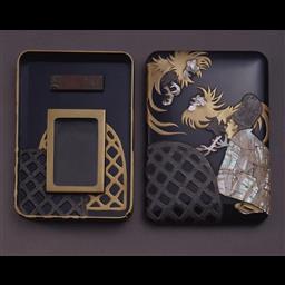 鶏合蒔絵硯箱 - 佐倉市デジタルアーカイブ