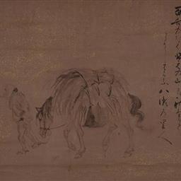 農馬之図